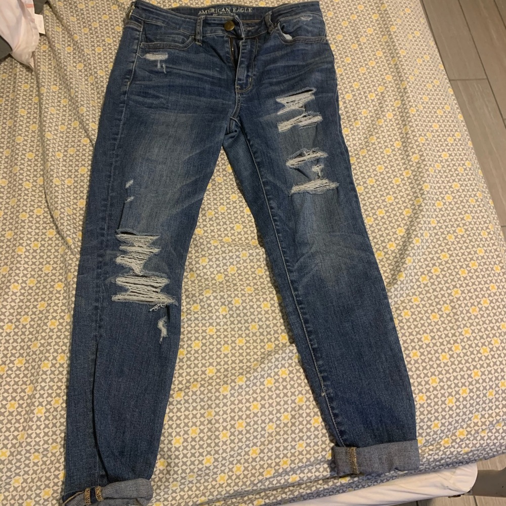 AE high waisted jeggings